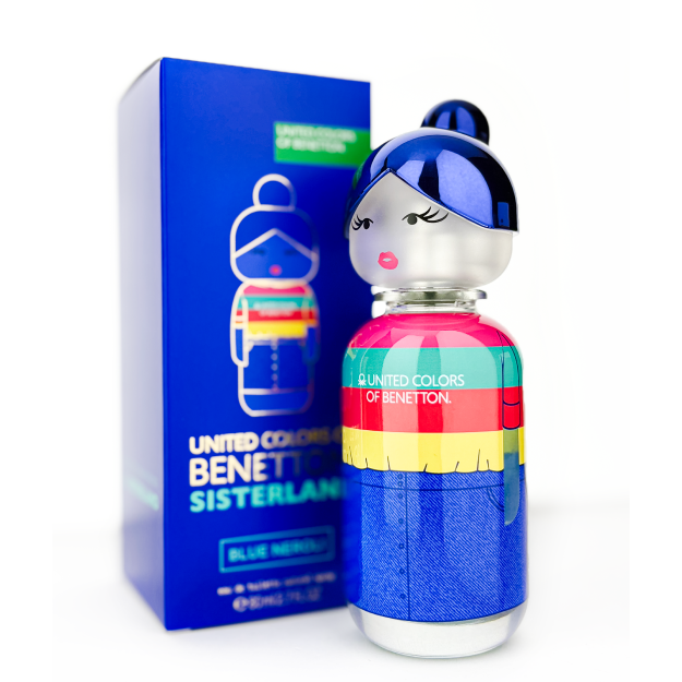 BENETTON COLOR OF SISTERLAND BLUE NEROLI. AGUA DE TOCADOR